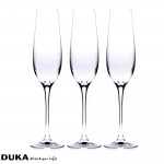 Чаши за шампанскo DUKA AURA 6 бр.