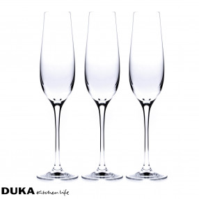 Чаши за шампанскo DUKA AURA 6 бр.