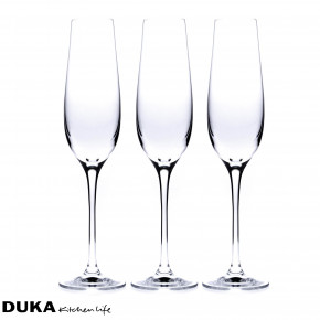 Чаши за шампанскo DUKA AURA 6 бр.