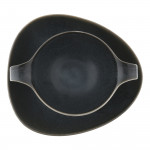Купа с чиния DUKA TIME DARK 450 мл., черен