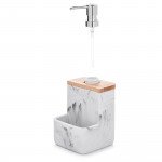 Диспенсър за сапун DUKA MODERN 200 мл., бял