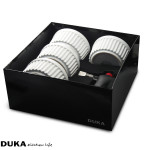 Сет за крем брюле DUKA KITCHEN, бял