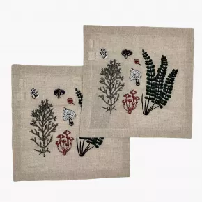 Сет текстилни салфетки за хранене DUKA ALFHEIM 40x40 см.