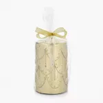 Свещ DUKA FESTLIG 7x10,5 см., златист