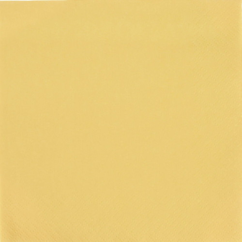 Салфетки 20 бр. DUKA DAGLIG 33x33 см., жълт