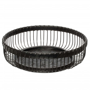 Кошница за плодове DUKA INDOCHINE 25x9 см, черен