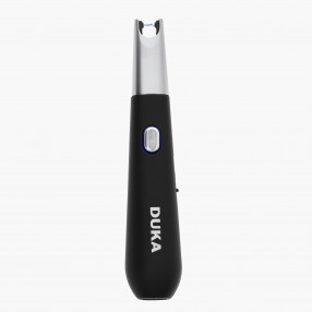 Плазмена запалка - мини с USB DUKA SHINE, черен