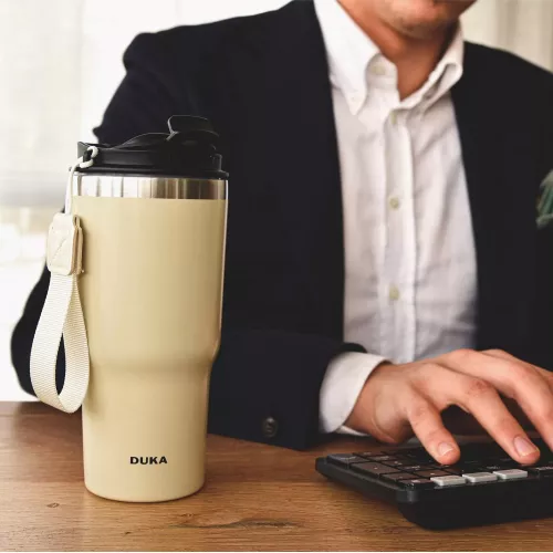 Термо чаша DUKA RESA 600 мл., кремав