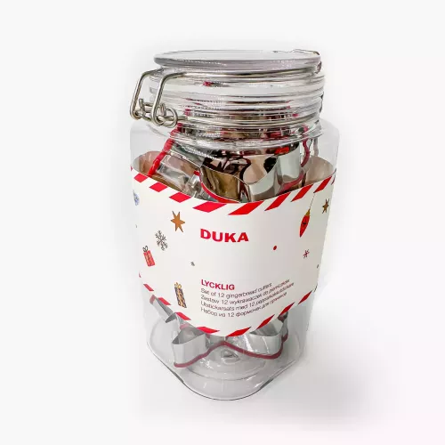 Сет за коледни сладки 12 бр. DUKA LYCKLIG