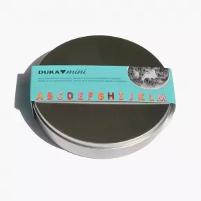 Сет латински букви за сладки 26 бр. DUKA MINI