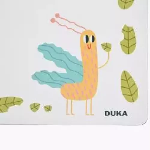 Подложка за хранене DUKA MINI 39,5x29,5 см., бял
