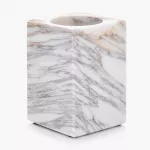 Чаша за тоалетни принадлежности DUKA SCANDI SPA, бял