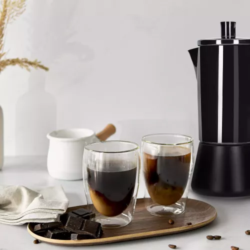 Кафеварка 10 чаши DUKA BARISTA, черен