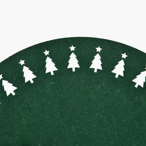 Подложка за хранене DUKA JULKLAP 38 см., зелен