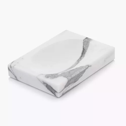 Поставка за сапун DUKA SCANDI SPA 13,5 см., бял