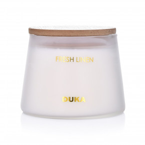 Ароматна свещ DUKA BERG, бял