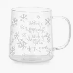 Чаша DUKA RIMFROST 450 мл., снежинки