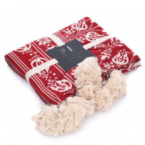 Одеяло DUKA HERITAGE 130x170 см., червен