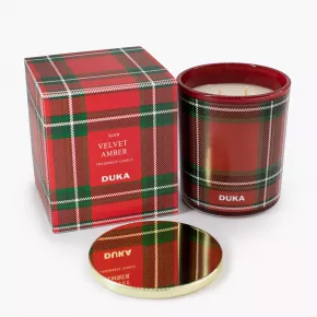 Ароматна свещ DUKA GLEN VELVET AMBER 8,8x10,8 см.
