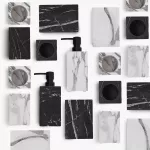 Диспенсър за сапун/веро DUKA SCANDI SPA 150 мл., сив