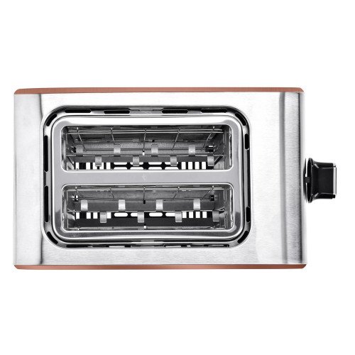 Тостер с две отделения DUKA BOSSE, розово злато