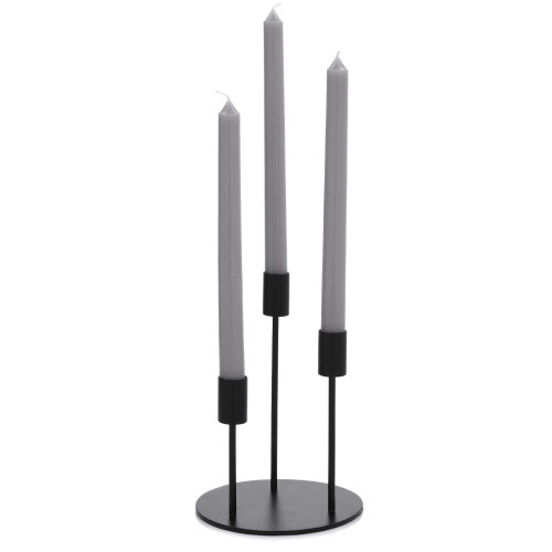 Свещник DUKA LISSMA 14x20 см., черен