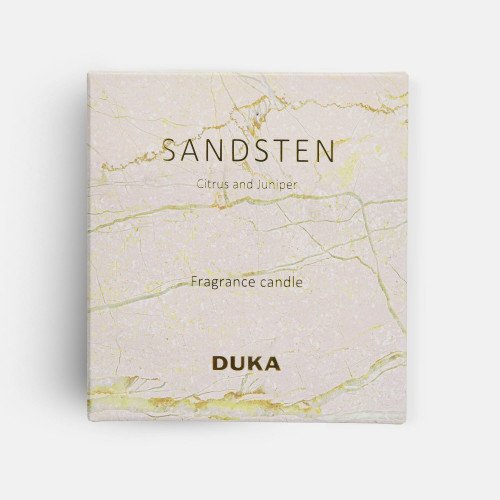 Ароматна свещ  DUKA SANDSTEN, цитрус и хвойна