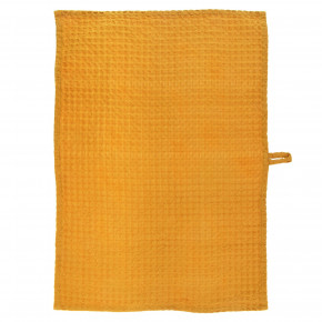 Ścierka kuchenna DUKA VAFFLA 70x50 cm musztardowa bawełniana