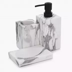 Поставка за сапун DUKA SCANDI SPA 13,5 см., бял