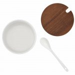 Захарница с капак и лъжица DUKA ACACIA 