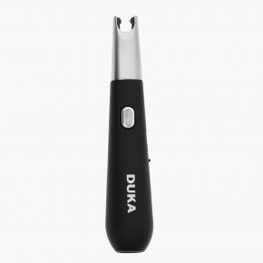 Плазмена запалка - мини с USB DUKA SHINE, черен