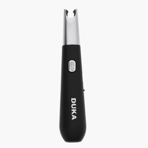 Плазмена запалка - мини с USB DUKA SHINE, черен