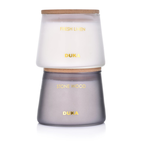 Ароматна свещ DUKA BERG, сив