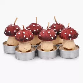 Сет свещи гъби 6 бр. DUKA JULMYS