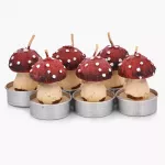 Сет свещи гъби 6 бр. DUKA JULMYS