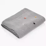 Одеяло - детско DUKA MINI 130x100 см., сив