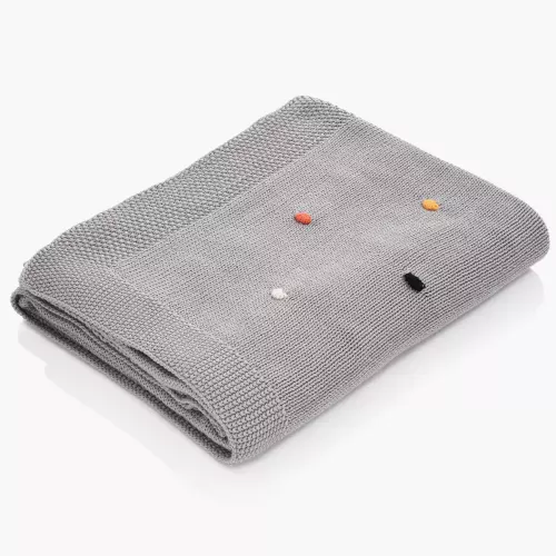 Одеяло - детско DUKA MINI 130x100 см., сив