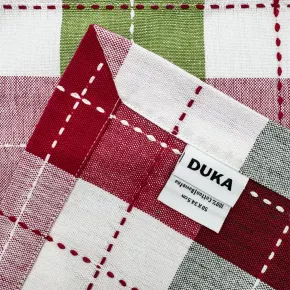 Сет текстилни салфетки за хранене 2 бр. DUKA GLEN 40x40 см., зелен