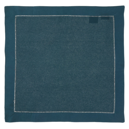 Текстилна салфетка за хранене DUKA VALLMO 40x40 см., тюркоаз