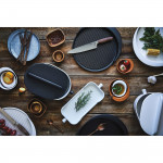 Тава за печене DUKA HJALMAR 38x15 см., бял