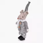 Мишка момче DUKA LILLIPUT 11 см., сив