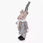 Мишка момче DUKA LILLIPUT 11 см., сив