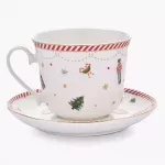 Сет чаши и чинии 2 бр. DUKA LYCKLIG 400 мл.