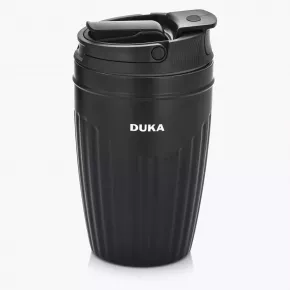Термо чаша 2в1 DUKA RESA 350 мл., черен