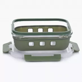 Кутия за храна DUKA IDEAL LUNCH 640 мл. , зелен