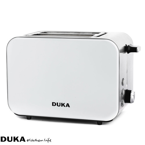 Тостер с две отделения DUKA BOSSE, бял