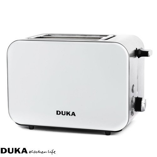 Тостер с две отделения DUKA BOSSE, бял Тостер с две отделения DUKA BOSSE, бял