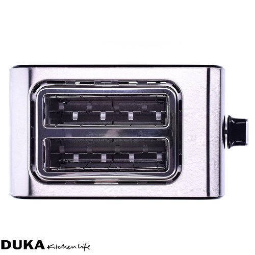 Тостер с две отделения DUKA BOSSE, черен Тостер с две отделения DUKA BOSSE, черен