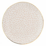 Чиния DUKA SIREN 11.5 см., розови точки