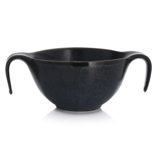 Купа с чиния DUKA TIME DARK 450 мл., черен